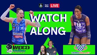 LIVE WatchAlong Imoco Conegliano vs Vero Volley Milano  Champions League Volley SuperFinals 2024 [upl. by Rodmann]