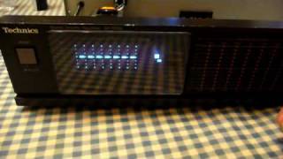 Technics Graphic Equalizer Model SH8046 [upl. by Max]