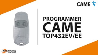 Programmer une télécommande CAME TOP 432 EE [upl. by Anyg]