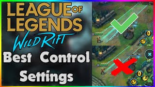 Best Wild Rift Control Settings Secret Joystick Layout [upl. by Margalit15]