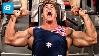 Calum Von Mogers Shoulder Workout for Mass  Building Von Moger [upl. by Starinsky129]