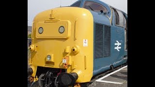 Class 55 Deltic Driving Experience Day [upl. by Anestassia668]