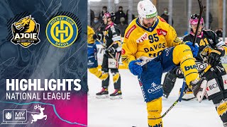 Ajoie vs Davos 12 – Highlights National League [upl. by Netaf635]