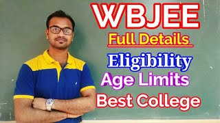 WBJEE 2019 Full Details  Eligibility  age limit  Best Colleges in WEST BENGAL [upl. by Lindbom]