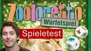 Zooloretto Würfelspiel  Anleitung amp Rezension  SpieLama [upl. by Durward]