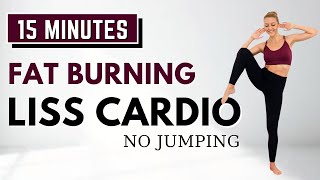 🔥15 Min LISS CARDIO for WEIGHT LOSS🔥BEGINNER FRIENDLY🔥NO SQUATSNO LUNGES🔥NO JUMPING🔥NO REPEATS🔥 [upl. by Yentruocal]