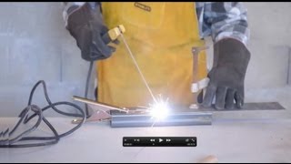 Souder à larc  Tuto bricolage avec Robert pour apprendre la soudure à larc [upl. by Faucher699]