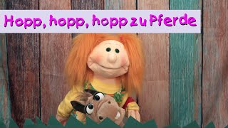 Hopp hopp hopp zu Pferde  Kinderlieder mit Puppen [upl. by Eiramrebma606]