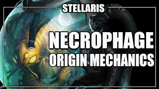 Stellaris  Necrophage Origin Mechanics [upl. by Anima299]