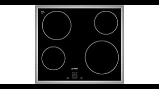 Bosch cooktop installation PKE645D17X [upl. by Griffiths]