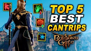 Baldurs Gate 3 Guide The 5 ½ Best Cantrips You Should Be Using [upl. by Peednama452]