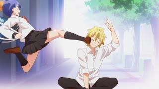 Hilarious KicksPunches in Anime  Funny Compilation [upl. by Darcy]