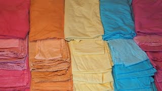 Cotton Fabric Dyeing 101 [upl. by Adnovaj]