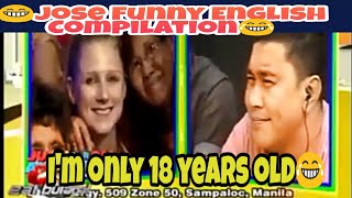 Juan for all all for juan  Jose MANALO funny English moments compilation [upl. by Pages450]