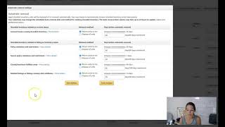 Selling on Amazon Stranded Inventory settings [upl. by Mateya]