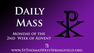 Daily Mass Monday December 11 2023 [upl. by Florella]