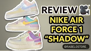 COLEÇÃO NIKE AIR FORCE 1 SHADOW  REVIEW  UNBOXING 🇧🇷 [upl. by Anyat]