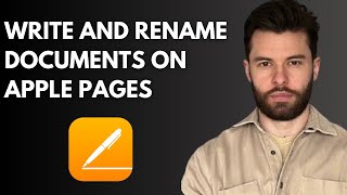 How to Write and Rename Documents in Apple Pages  Simple Steps for iPhone amp Mac in 2024 [upl. by Cheng965]