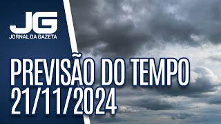 Previsão do Tempo – 21112024 [upl. by Farra21]