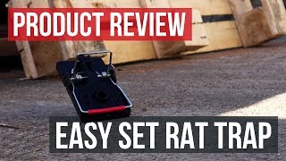 Easy Set Rat Trap How to Trap Rats [upl. by Tormoria516]