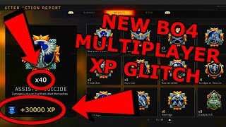 BO4 XP GLITCH MULTIPLAYER BO4 UNLIMITED XP BO4 GLITCHES BLACK OPS 4 XP GLITCH BO4 GLITCH [upl. by Darlene]