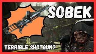 The Worst Shotgun in Warframe  Sobek [upl. by Yennor]