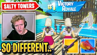 Tfue Shows MAX Edit Speed in FIRST Victory Royale of Season 5 Fortnite [upl. by Ardekan]