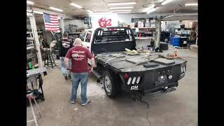 CM Flat Bed Installation on a Ram Pickup Truck [upl. by Rushing]