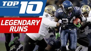 Top 10 Legendary Runs  NFL Films [upl. by Brigid]