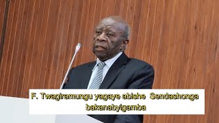 Faustin Twagiramungu yagaye abishe Seth Sendashonga bakanabyigamba [upl. by Mcneil]