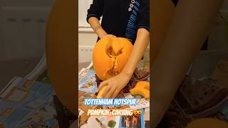 Kiyan Halloween Tottenham hotspur 🎃 Pumpkin 🎃 Carving کیان هالووین [upl. by Zaria244]