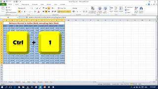 Fill Colors Patterns and Gradients to Cells in Excel [upl. by Sum]