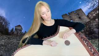 Kantele гусли Russian Harp Like the deserts miss the rain” Everything but the Girl acoustic cover [upl. by Ahsias]