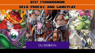 BT17 Tyrannomon Deck Profile [upl. by Younglove]