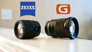 Zeiss 1670mm vs Sony 18105 G Lens Comparison [upl. by Aiyn348]