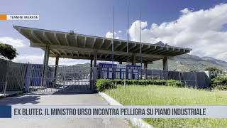 Roma Ex Blutec Il ministro Urso incontra Pelligra su piano industriale [upl. by Moises595]