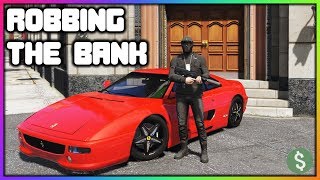 GTA 5 Roleplay  Robbing Two Banks Back To Back  RedlineRP [upl. by Halilak]