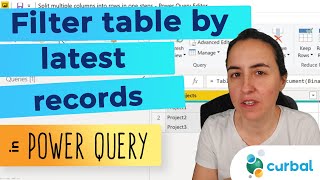 How to filter a table to show only most recent date by group in Power Query [upl. by Kiah721]