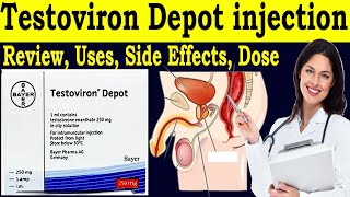 Testoviron depot 250 mg injection Review Testosterone enanthate inj 250mg  Uses Side Effects [upl. by Alieka]