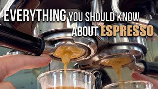 ESPRESSO EXTRACTION THEORY How to Dial in Espresso Like a Pro pt 1 [upl. by Komsa]