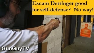 Excam TA38 Derringer good for CCW or selfdefense No way [upl. by Verene827]