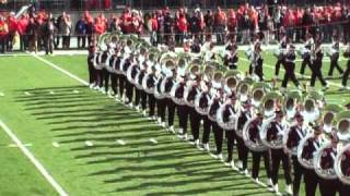 Ohio State Marching Band Script Ohio at Michigan Game 11272010 [upl. by Fu247]