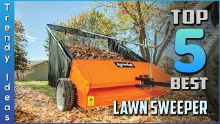 Top 5 Best Lawn Sweepers Review in 2024 [upl. by Kallman]