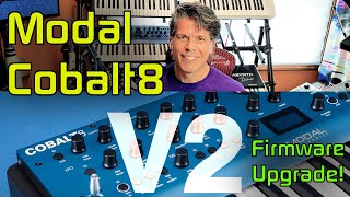 Modal Cobalt8 Version 2 Firmware Features and Demo [upl. by Ennybor18]