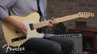 American Performer Telecaster  American Performer Series  Fender [upl. by Rozelle]