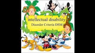 intellectual disability disorder criteria DSM 5 [upl. by Niwde675]