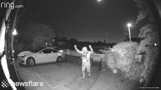 Thieves caught using keyless hack to steal £90000 Tesla in 30 seconds [upl. by Osborne365]