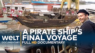 A Pirate Ship’s Final Voyage  Heavy Transport Across The Water  Full Documentary [upl. by Nettie992]