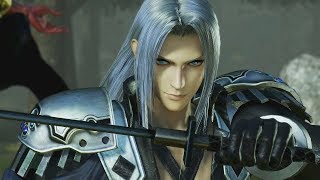 Dissidia Final Fantasy NT  FFVII Sephiroth  All Intro Summon Boss Loss amp Victory Quotes [upl. by Outlaw]