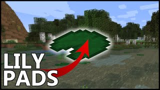 How To Get LILY PADS In Minecraft [upl. by Jurdi24]